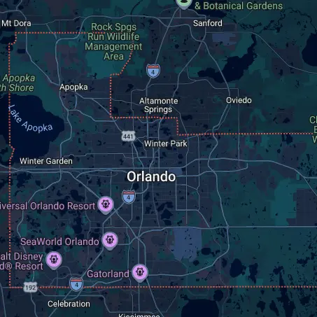 Orange County Map